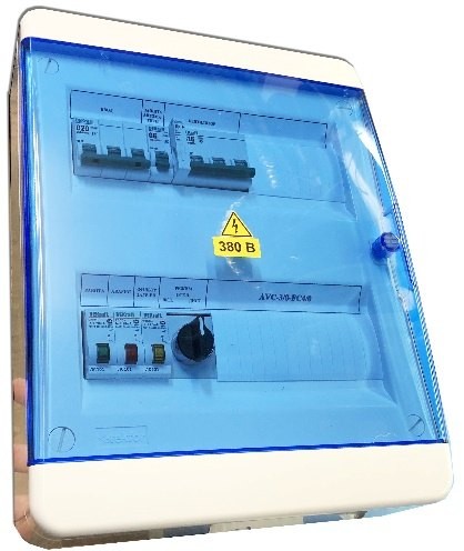 Щит автоматики приточной установки AIRS АЛЬФА-E 1-1-3/36.0/К/М/31