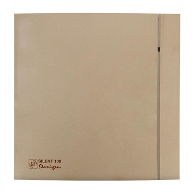 Накладной вентилятор Soler Palau SILENT-100 CHZ CHAMPAGNE DESIGN 4C