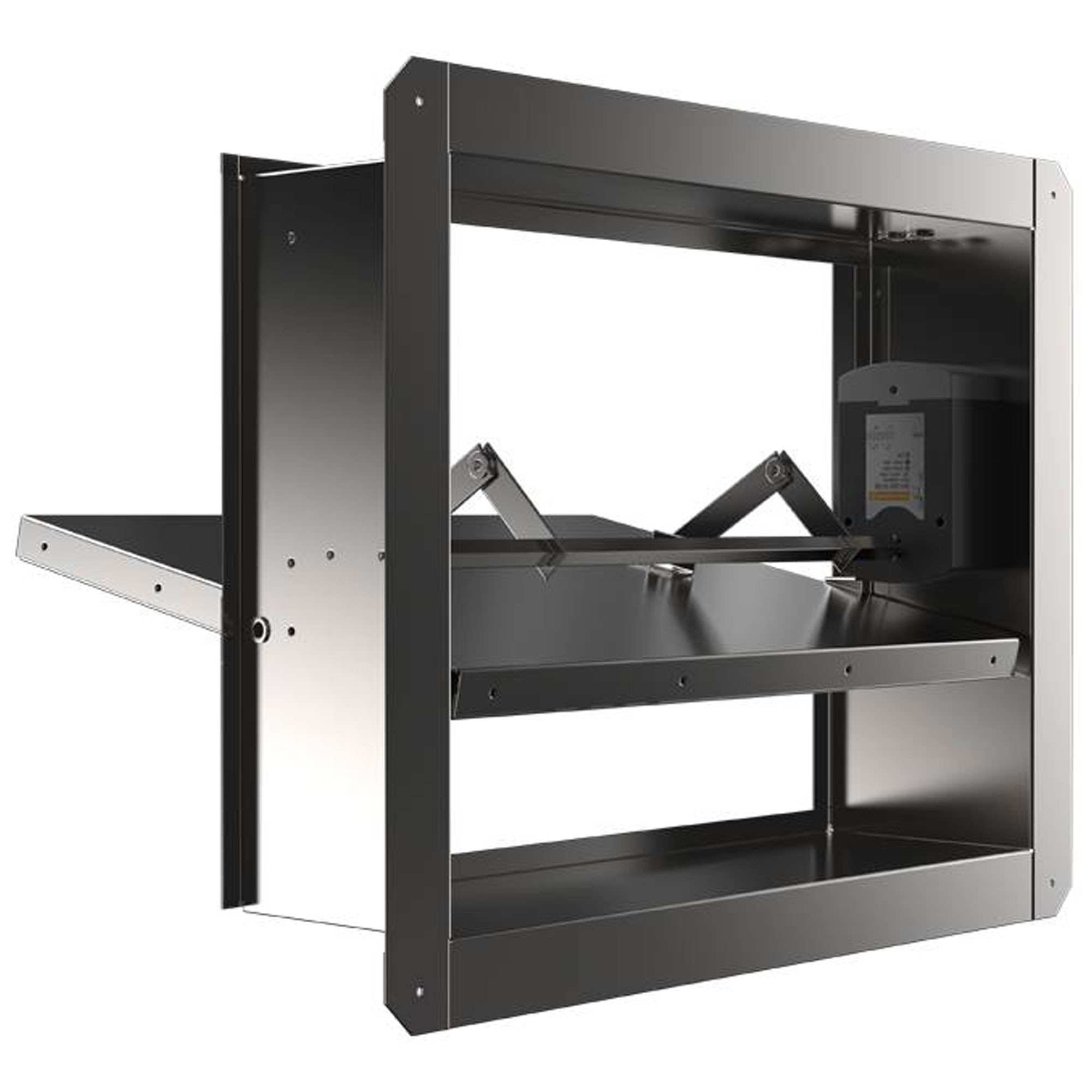 Клапан противопожарный SHUFT SHSD-120-O-1750_400-EM24-F1-IN-0-0, 1750×400 мм, EI 120