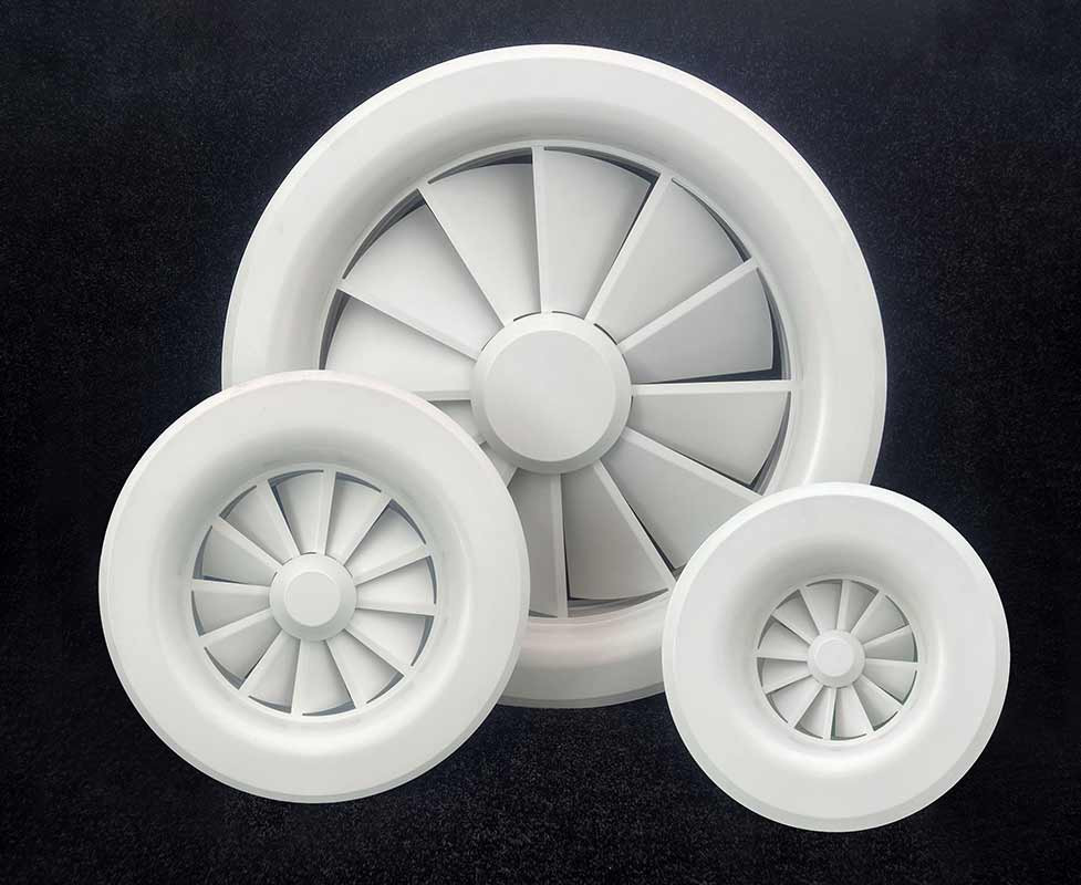 Вихревой регулируемый диффузор AVZ