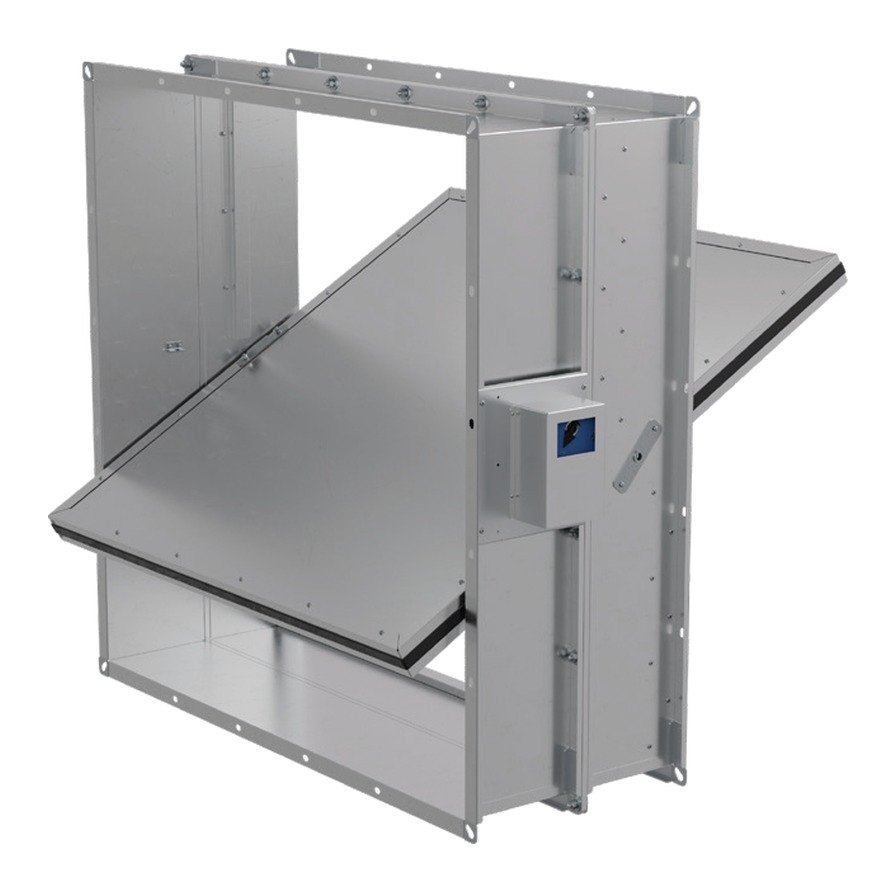 Клапан противопожарный ОЗ-60 1000×300 Клапан противопожарный ОЗ-60 1000×300