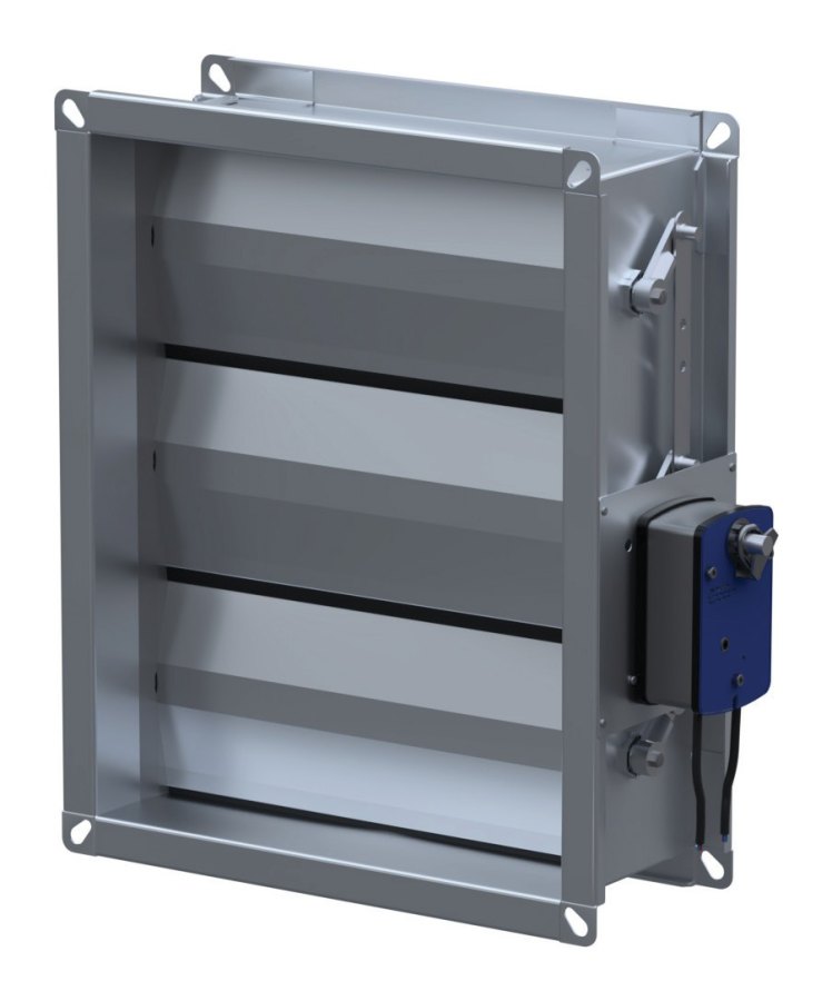 Воздушный клапан повышенной плотности ЗАТВОР-П 400×400 Воздушный клапан повышенной плотности ЗАТВОР-П 400×400
